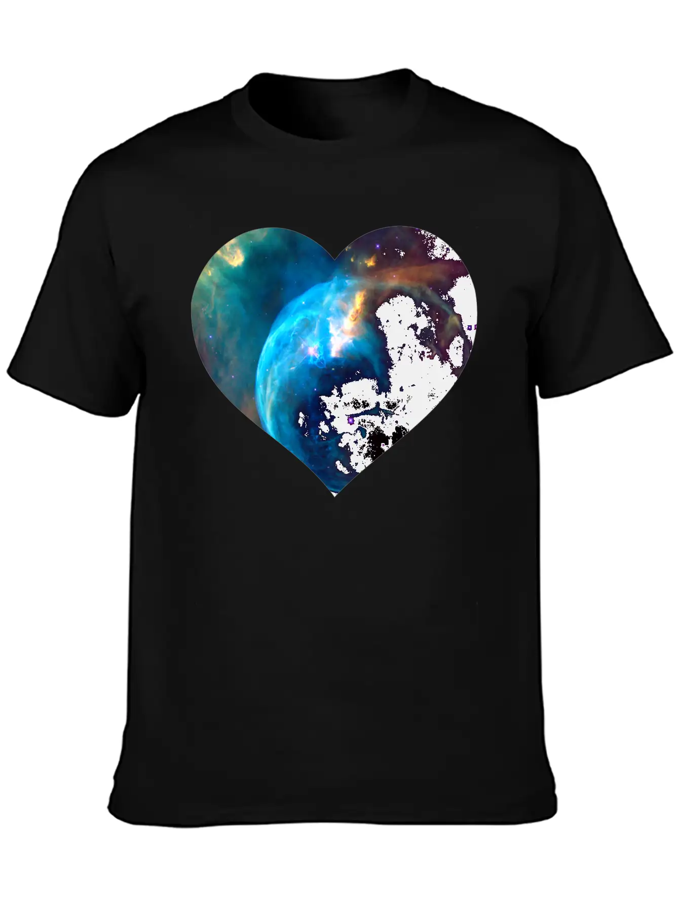 Space Travel Galaxy Nebula Cosmos Astronaut Gift Stylish Everyday T-Shirt – Unisex Basic Cotton Tee
