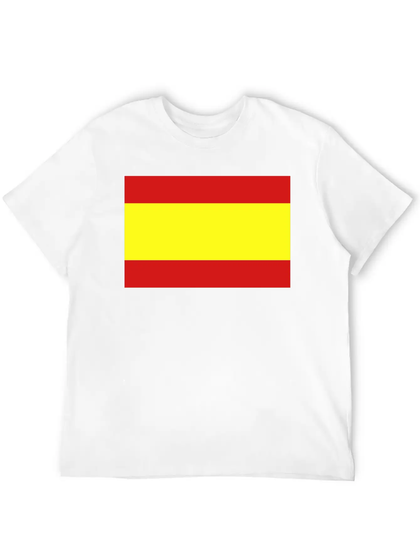 Spanish Flag Essential Unisex Summer Tee – Soft Cotton Casual Fit