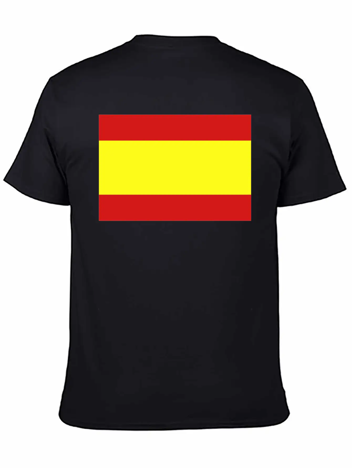 Spanish Flag Essential Unisex Summer Tee – Soft Cotton Casual Fit