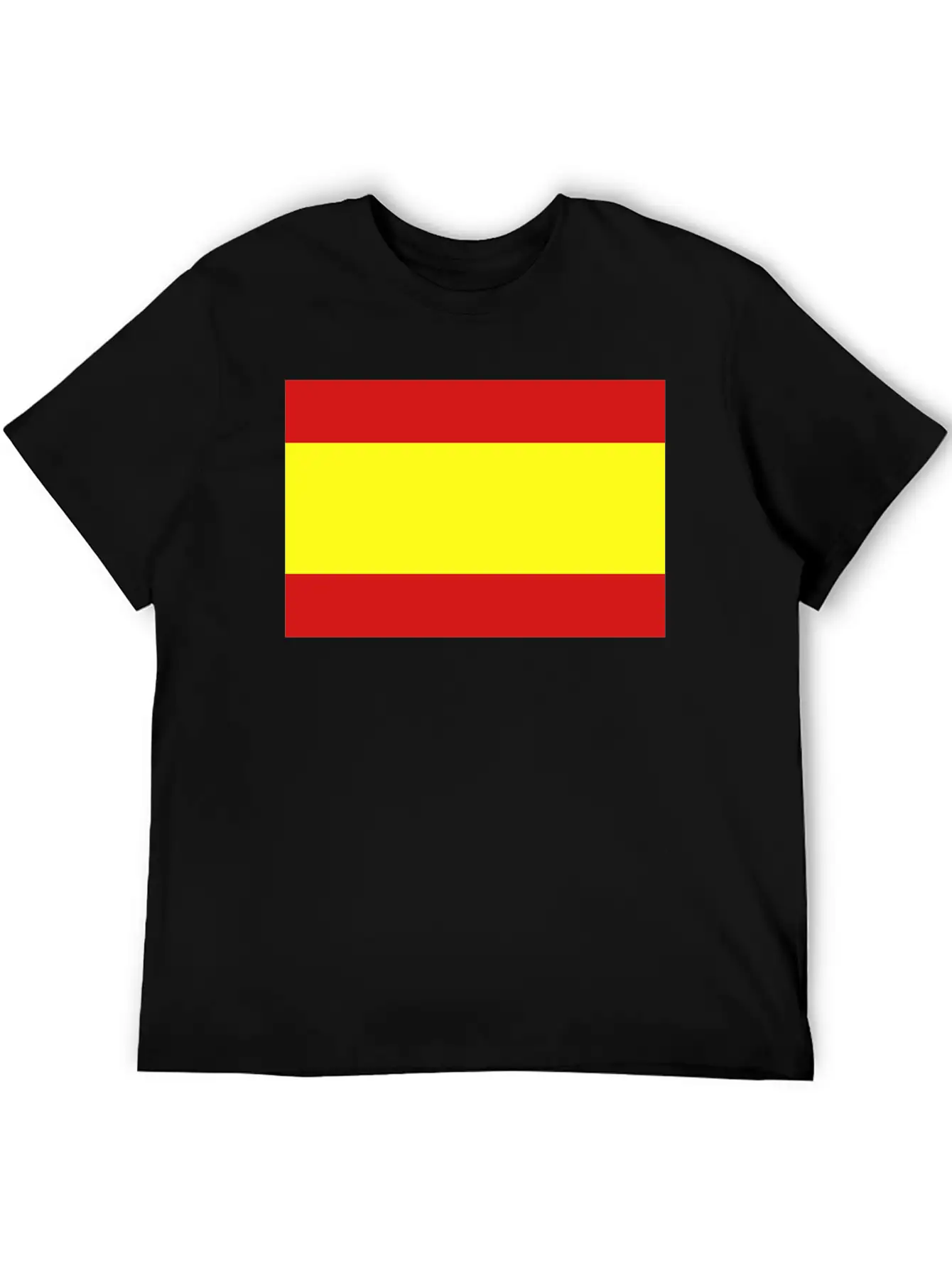 Spanish Flag Essential Unisex Summer Tee – Soft Cotton Casual Fit