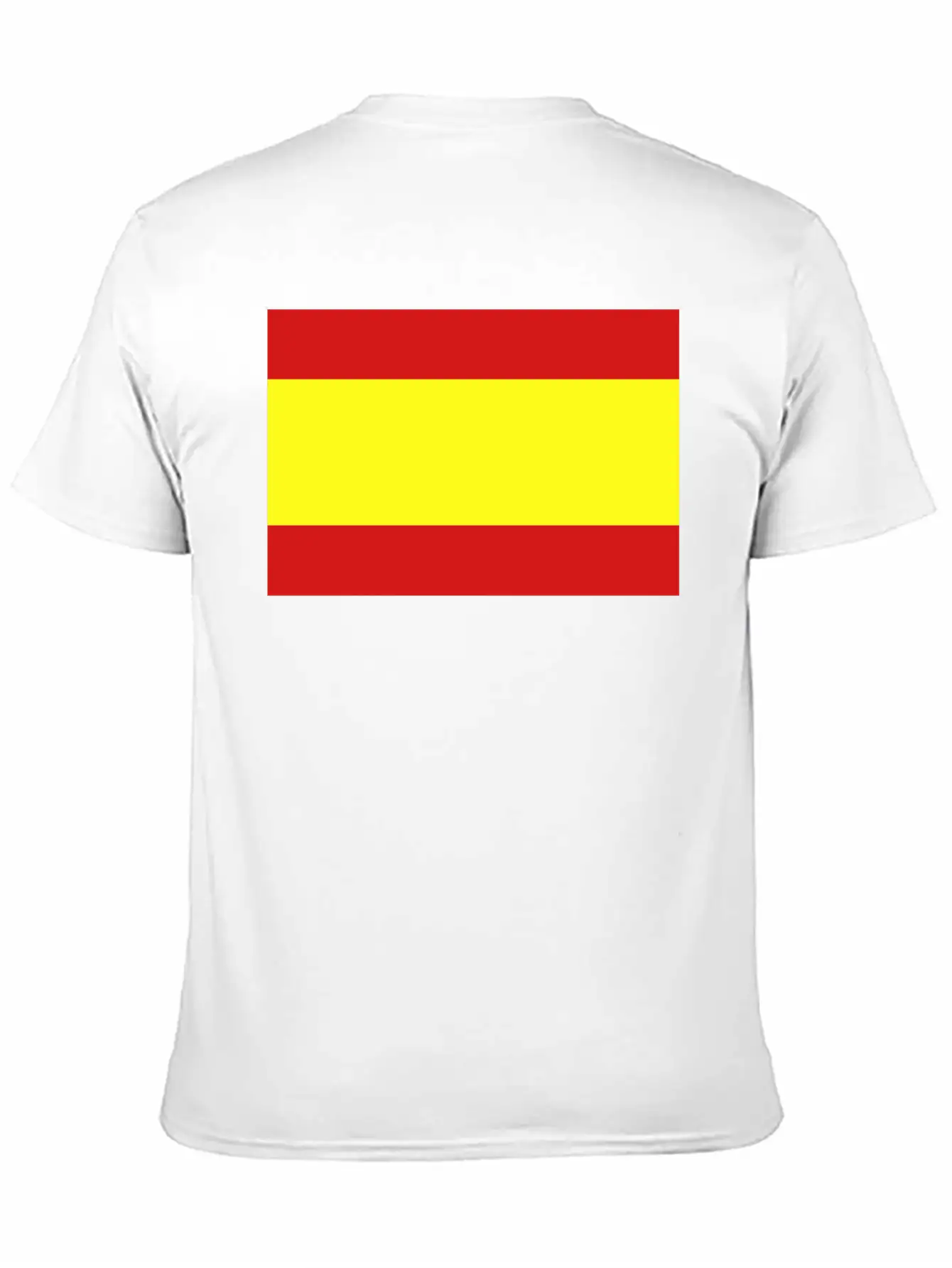 Spanish Flag Essential Unisex Summer Tee – Soft Cotton Casual Fit
