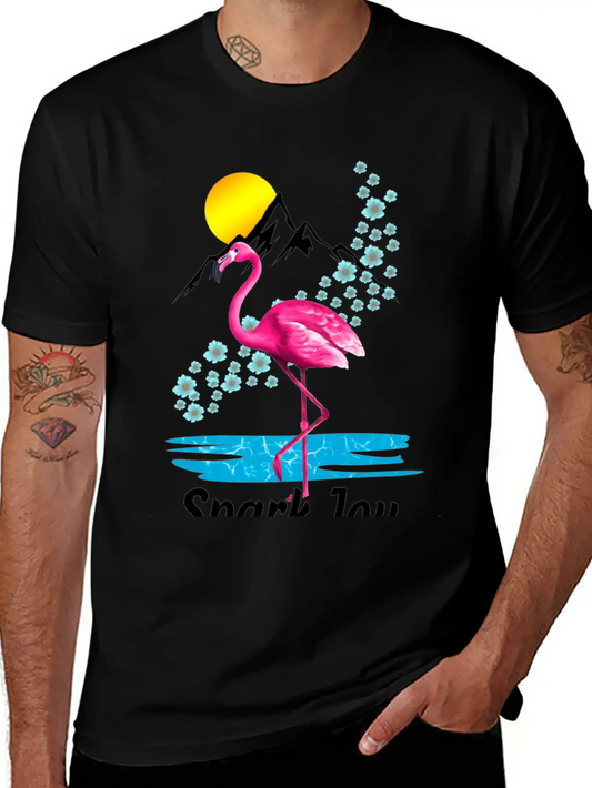 Spark Joy Unisex Casual T-Shirt – Clean Design For Daily Comfort