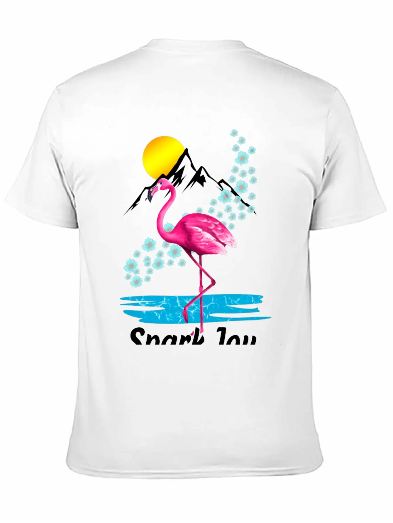Spark Joy Unisex Casual T-Shirt – Clean Design For Daily Comfort