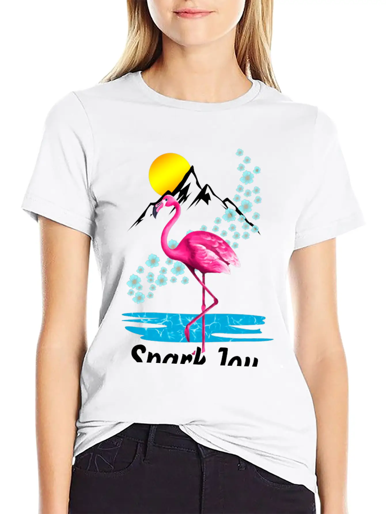 Spark Joy Unisex Casual T-Shirt – Clean Design For Daily Comfort