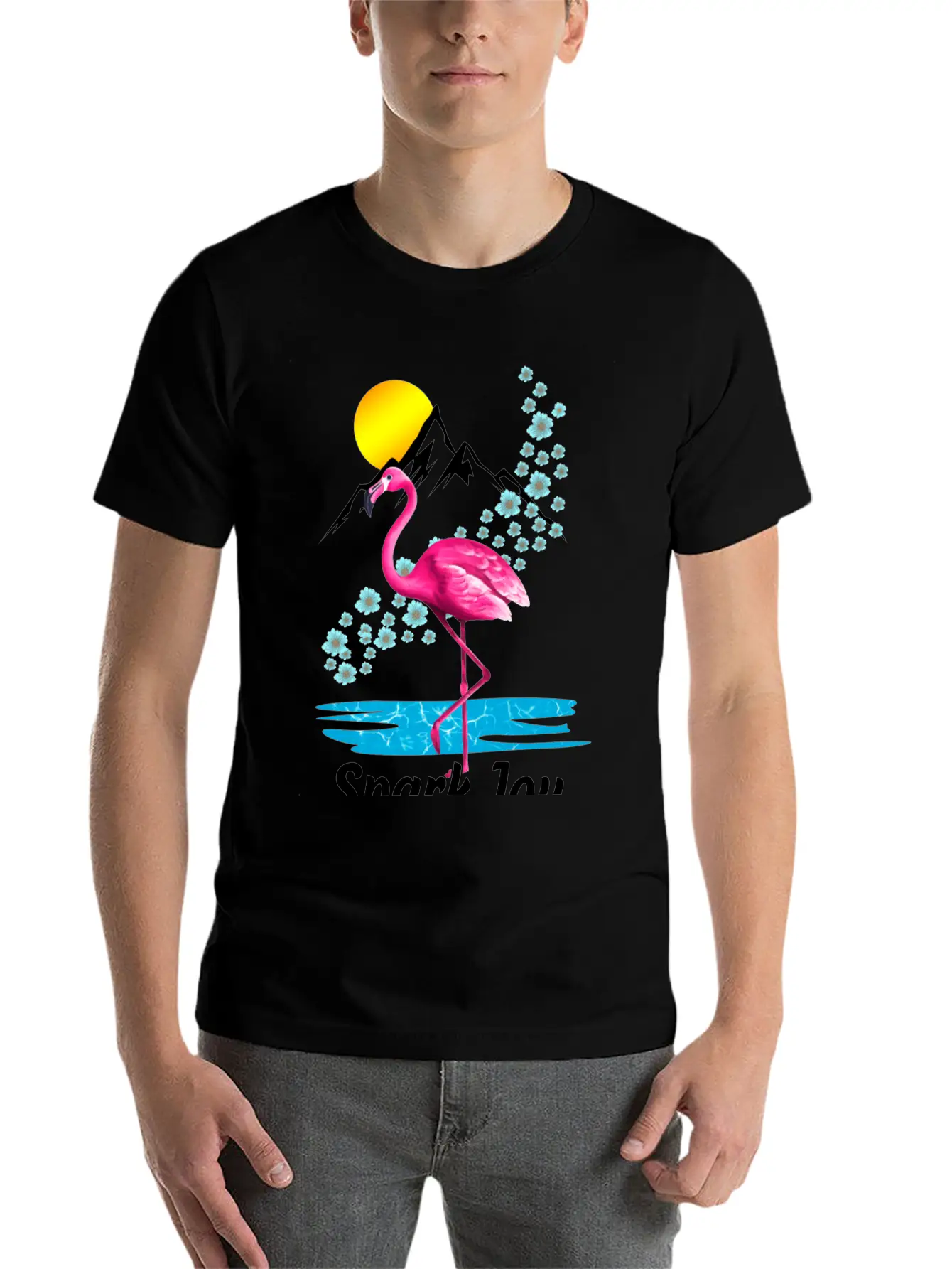 Spark Joy Unisex Casual T-Shirt – Clean Design For Daily Comfort