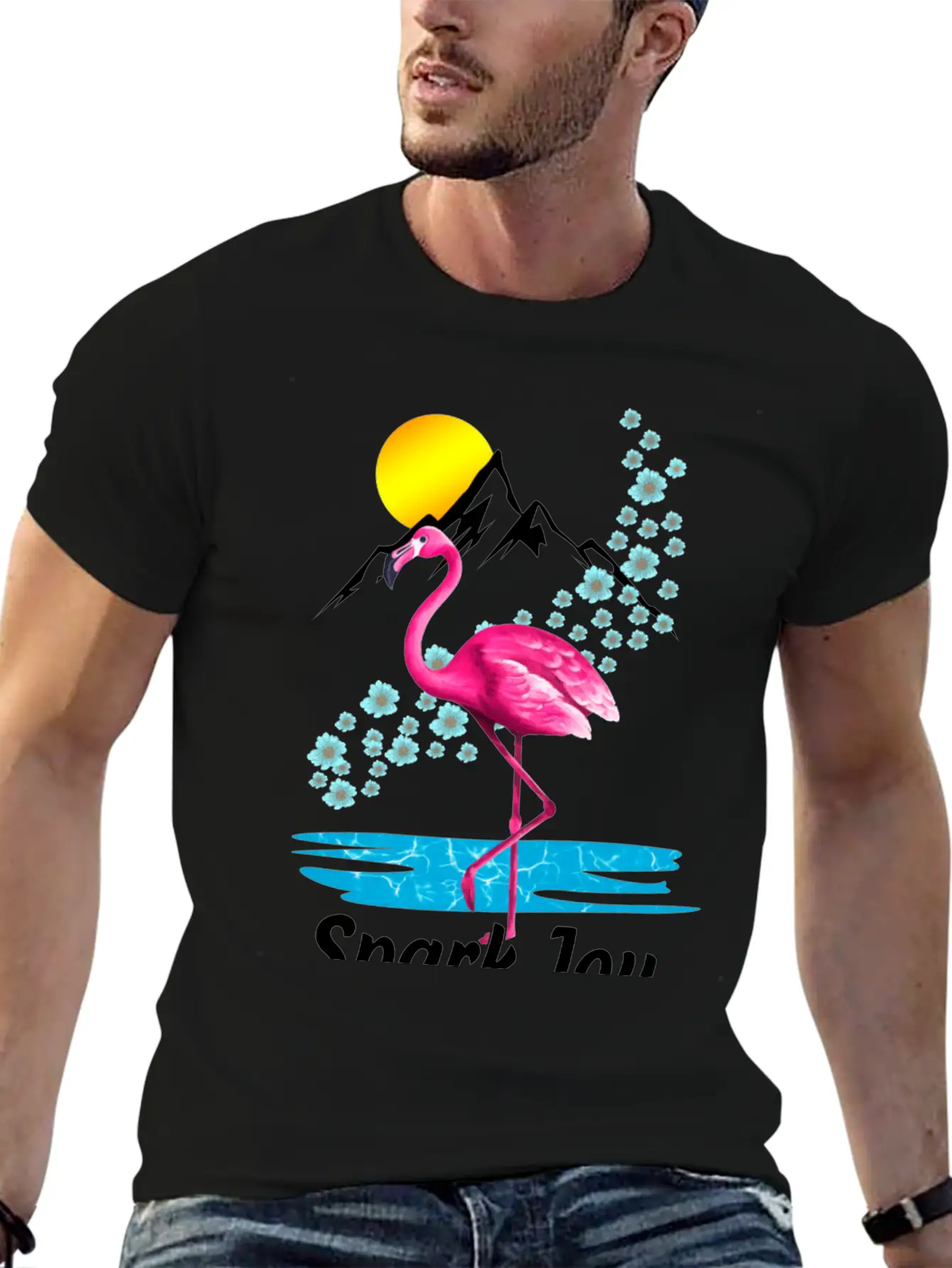 Spark Joy Unisex Casual T-Shirt – Clean Design For Daily Comfort