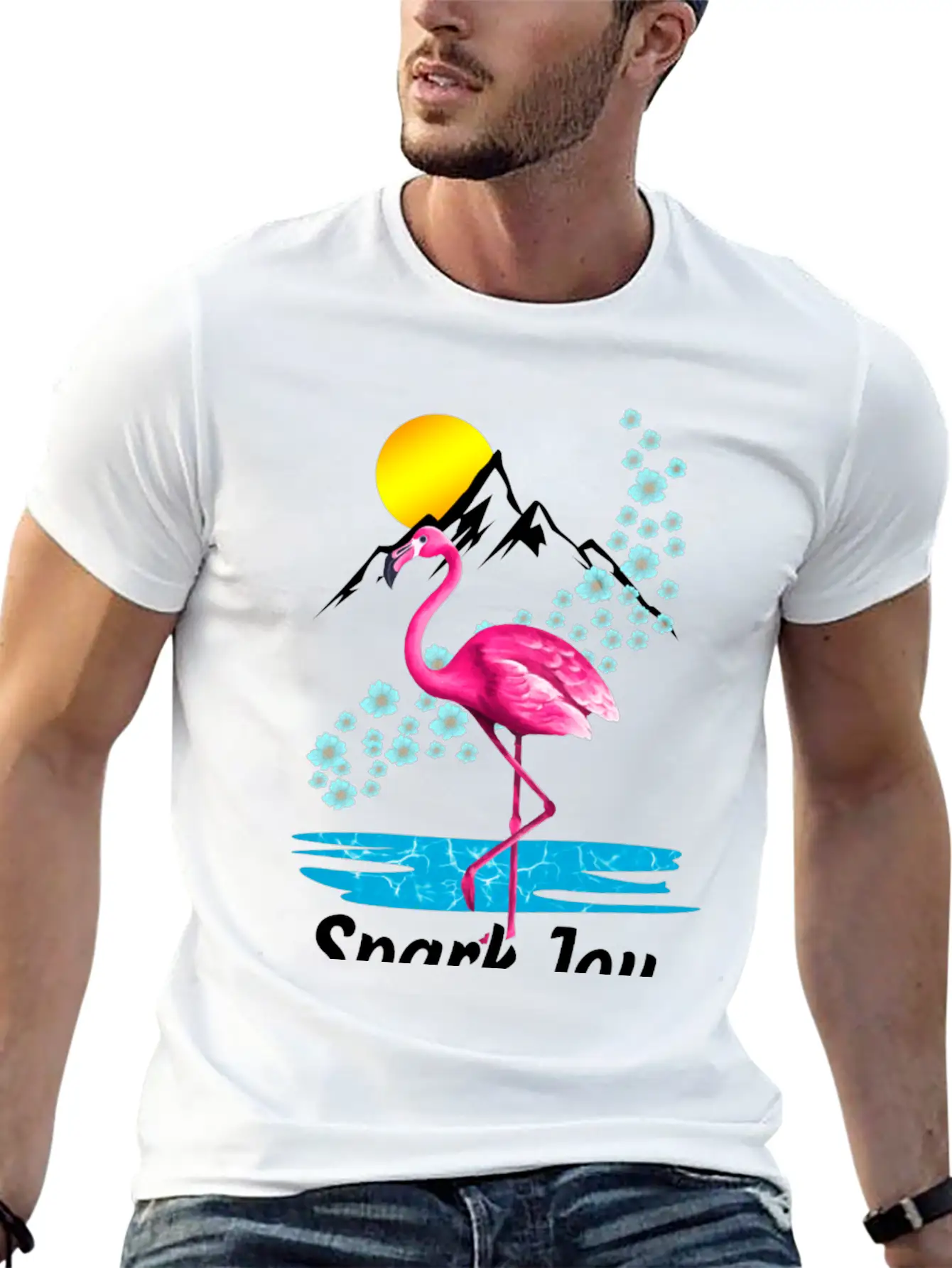 Spark Joy Unisex Casual T-Shirt – Clean Design For Daily Comfort