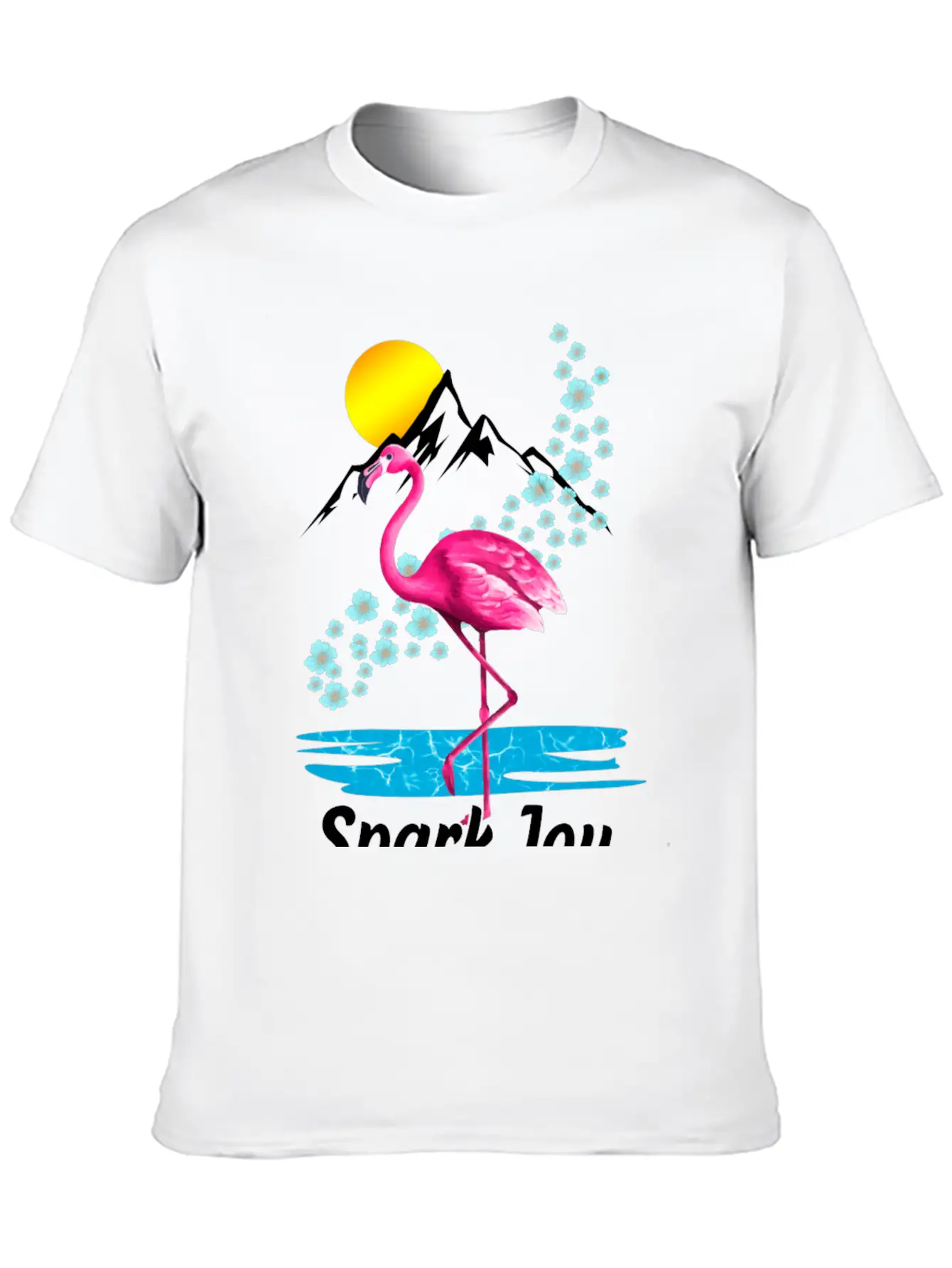 Spark Joy Unisex Casual T-Shirt – Clean Design For Daily Comfort