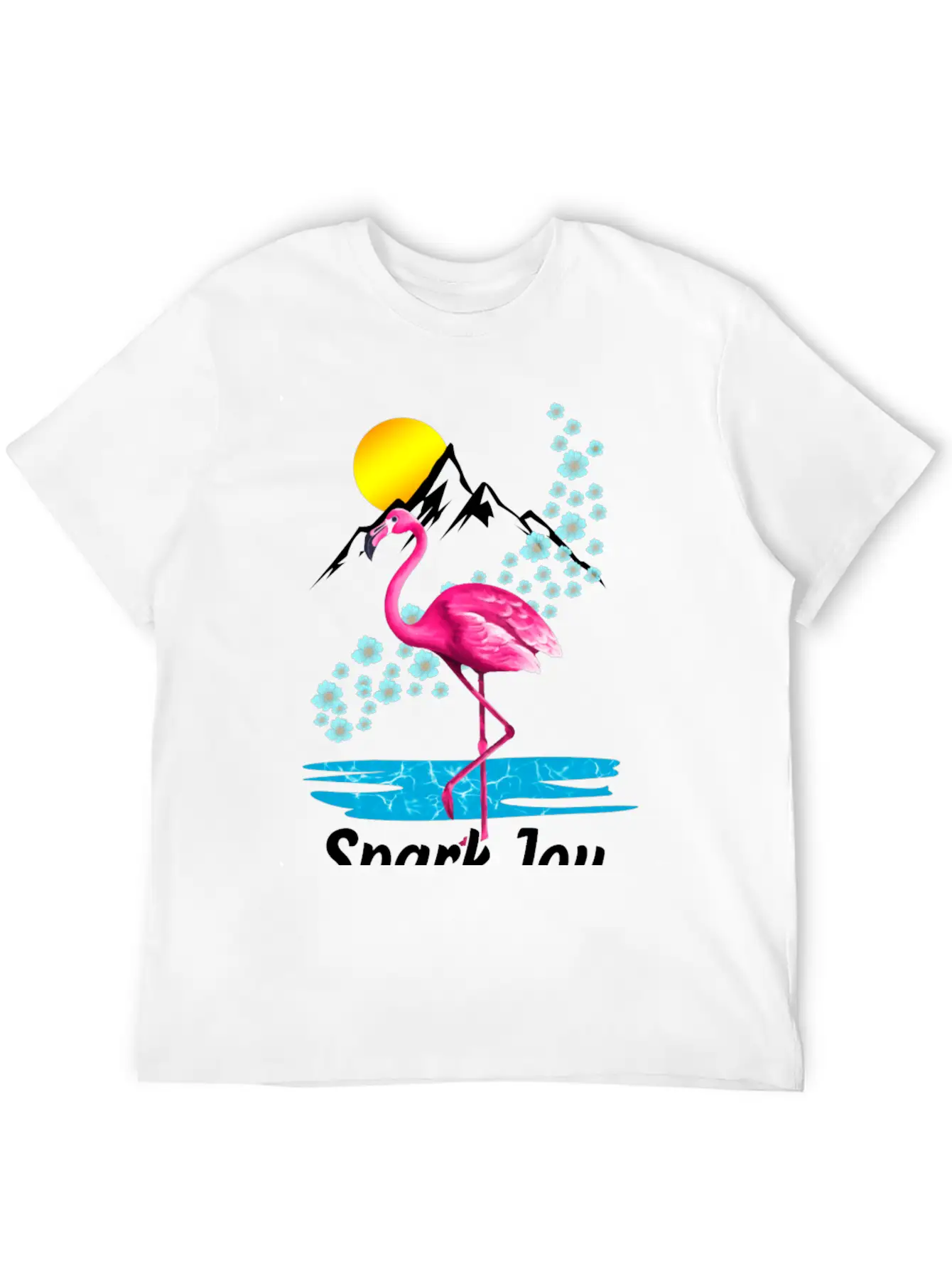 Spark Joy Unisex Casual T-Shirt – Clean Design For Daily Comfort