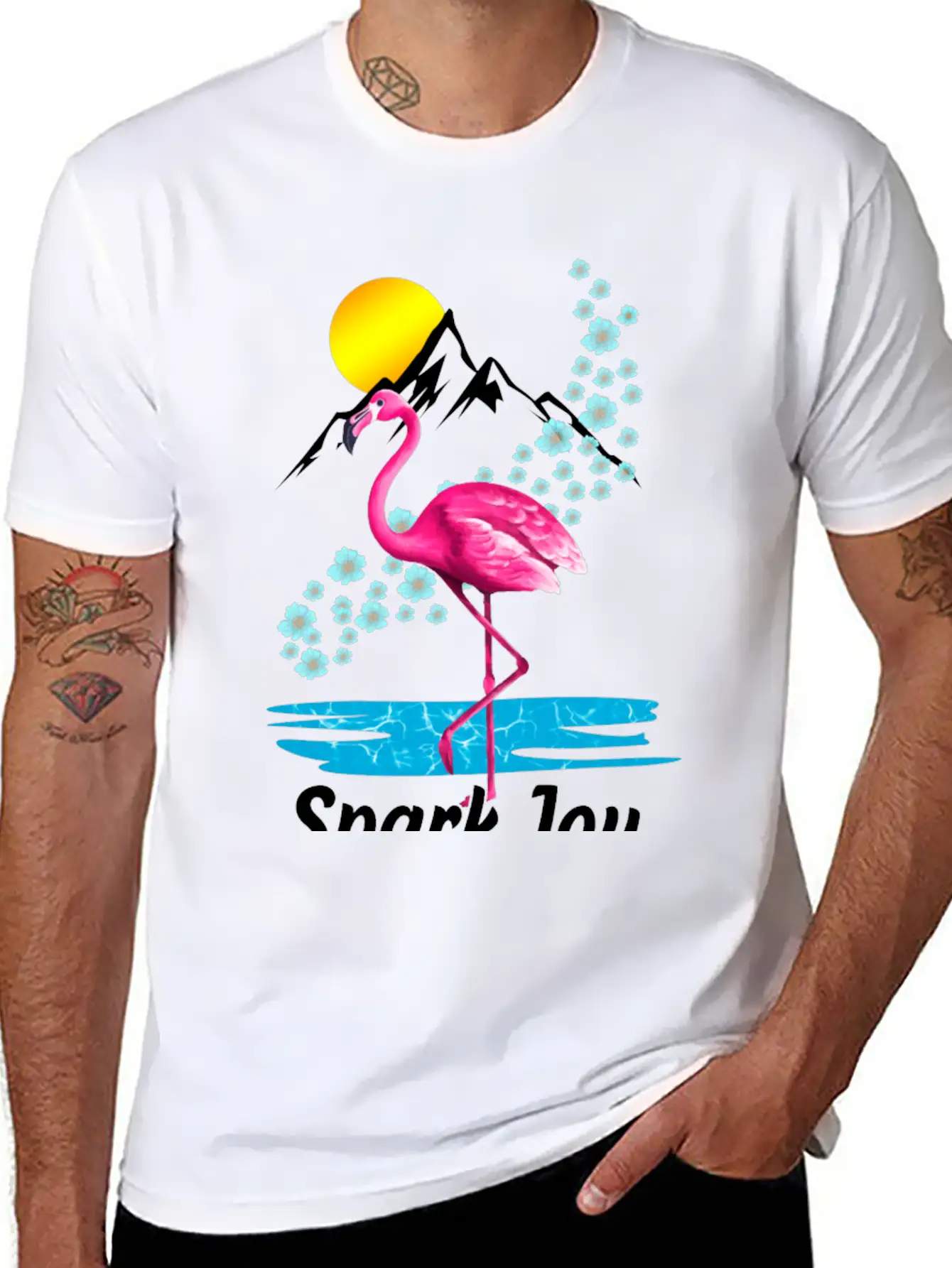 Spark Joy Unisex Casual T-Shirt – Clean Design For Daily Comfort