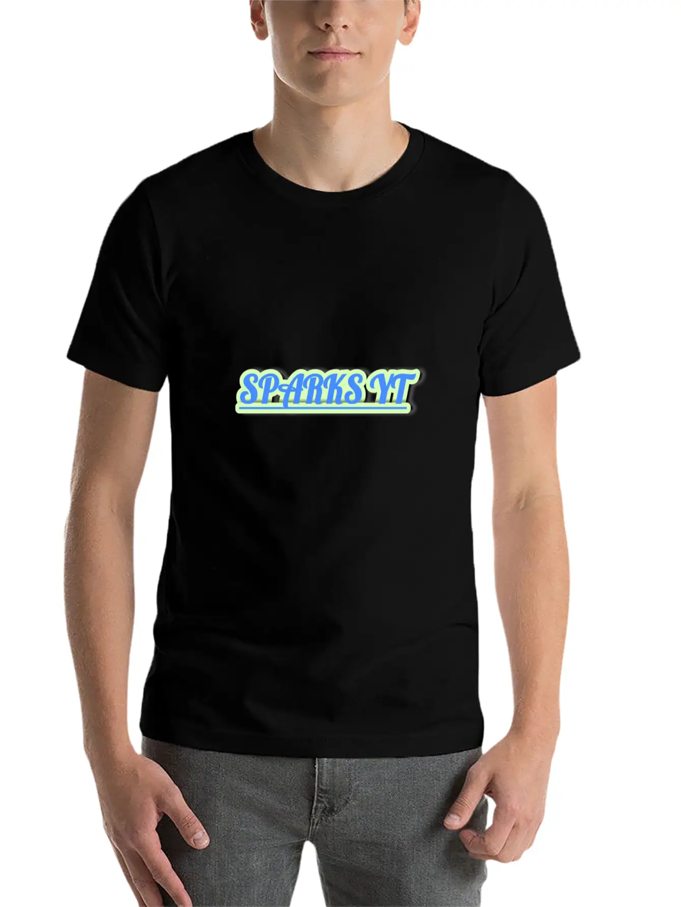 Sparks Yt Stylish Everyday T-Shirt – Unisex Basic Cotton Tee
