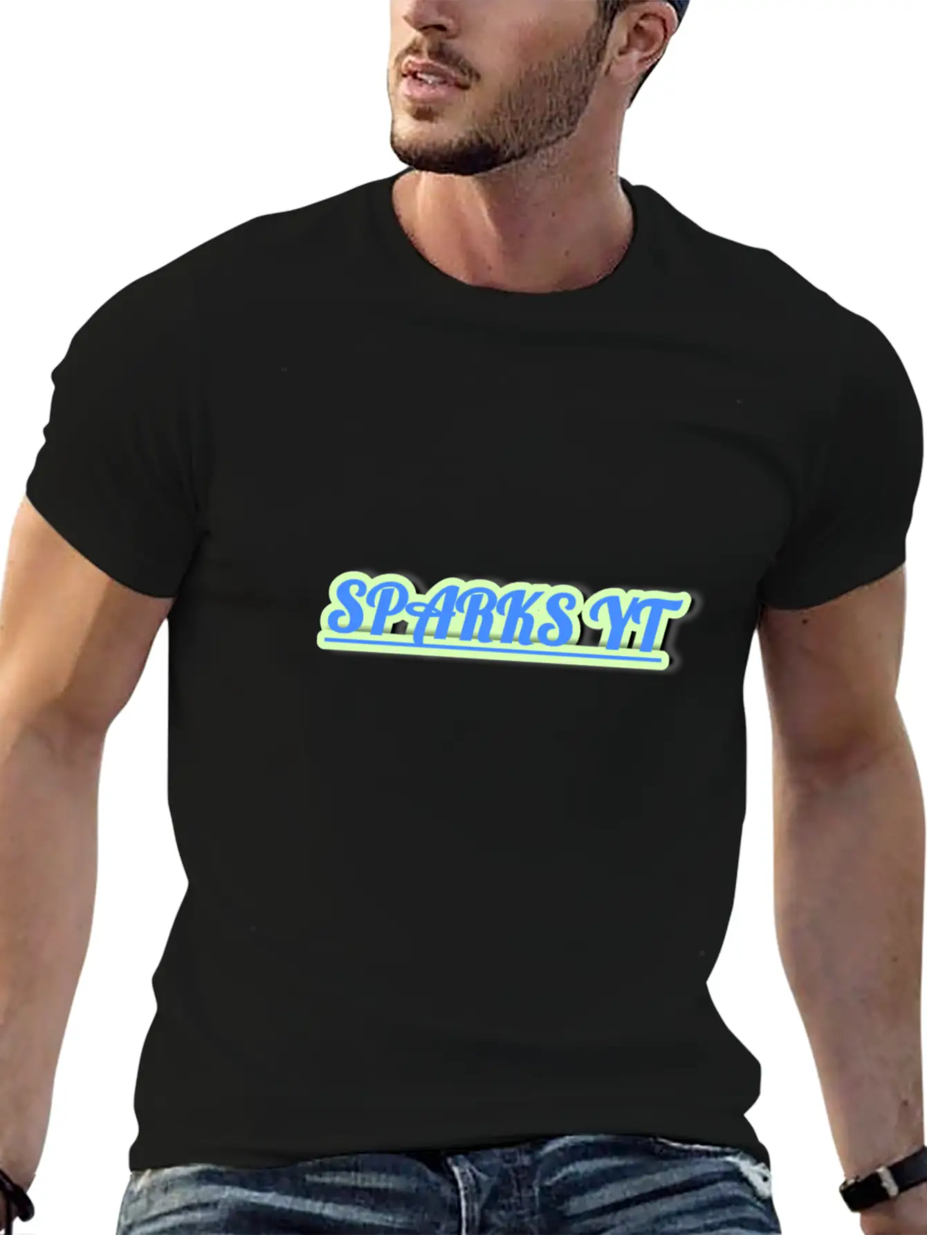 Sparks Yt Stylish Everyday T-Shirt – Unisex Basic Cotton Tee