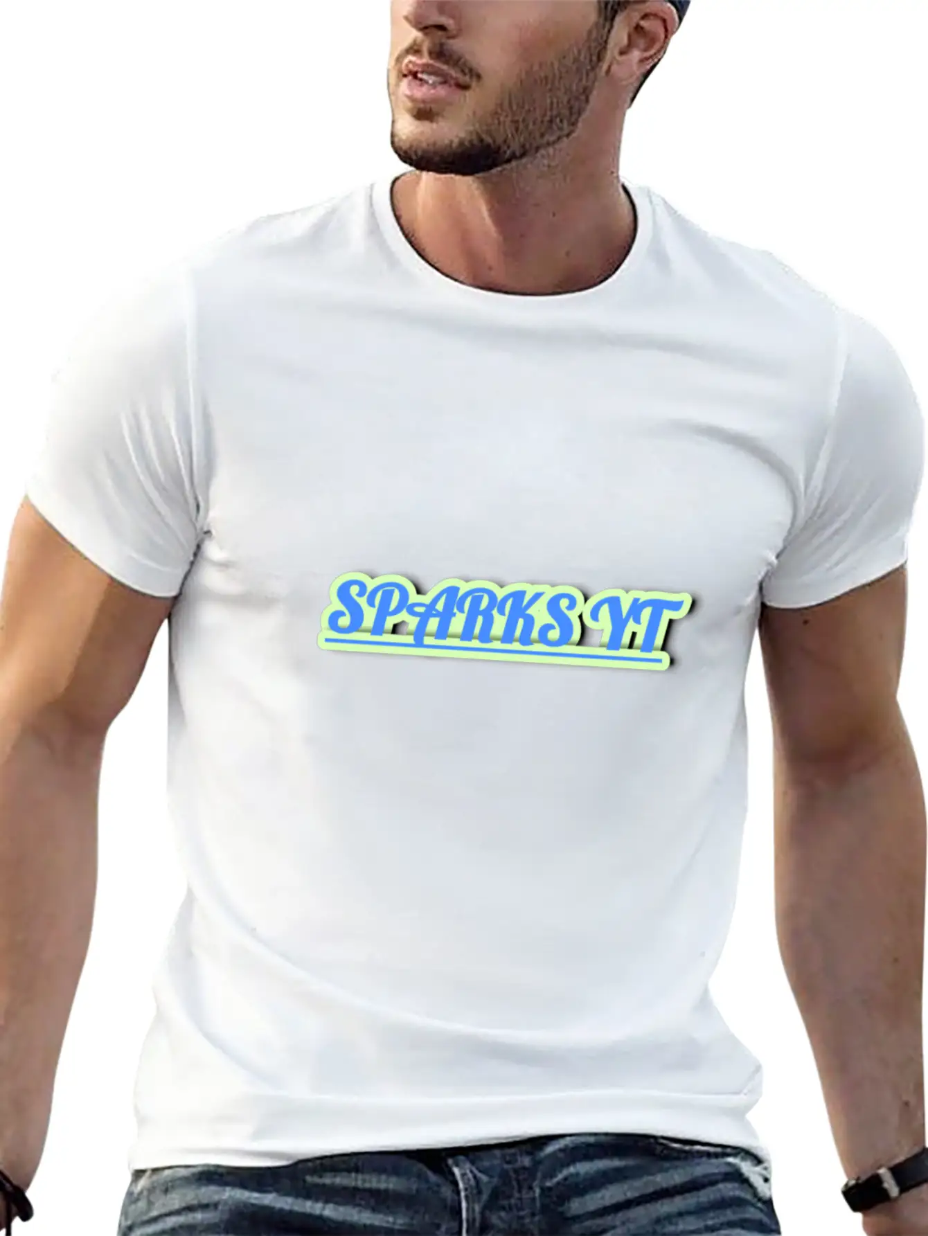 Sparks Yt Stylish Everyday T-Shirt – Unisex Basic Cotton Tee