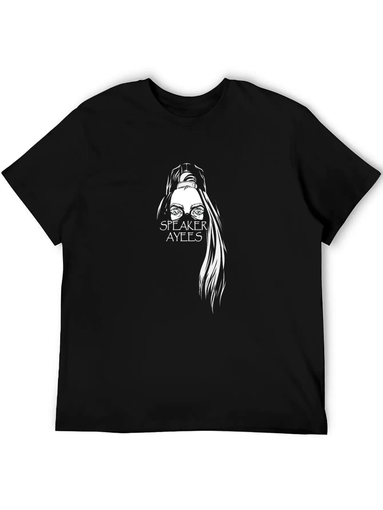 SPEAKER AYEES Comfortable Minimalist Graphic Tee – Summer Style Essential