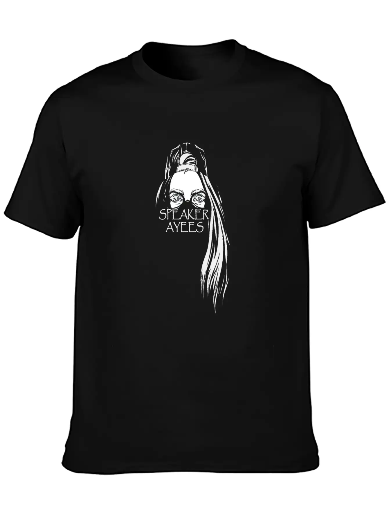 SPEAKER AYEES Comfortable Minimalist Graphic Tee – Summer Style Essential