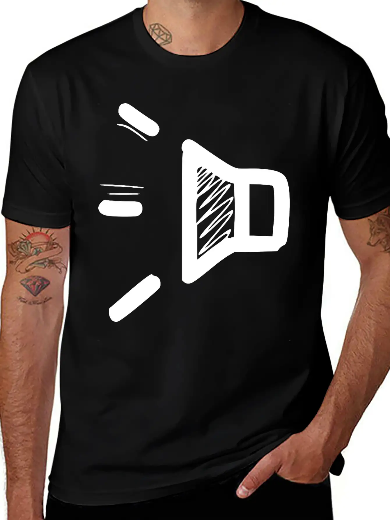 Speakers Stylish Everyday T-Shirt – Unisex Basic Cotton Tee