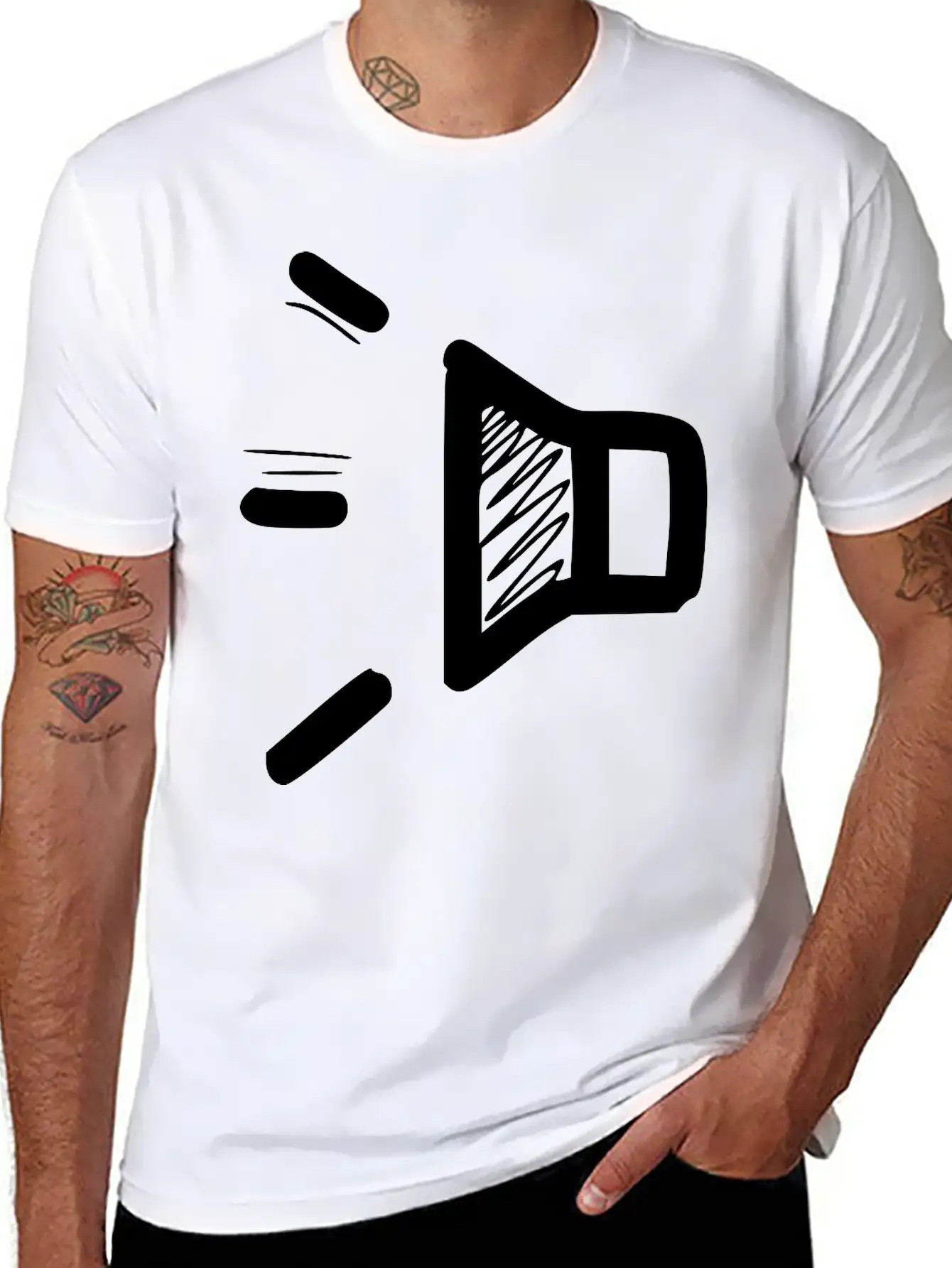 Speakers Stylish Everyday T-Shirt – Unisex Basic Cotton Tee