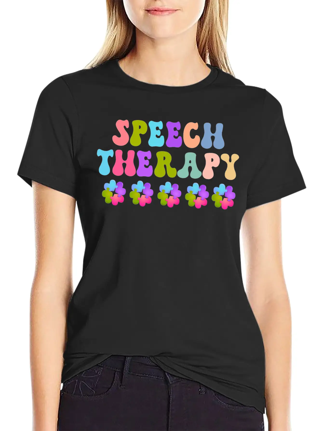 Speech Therapy Stylish Everyday T-Shirt – Unisex Basic Cotton Tee