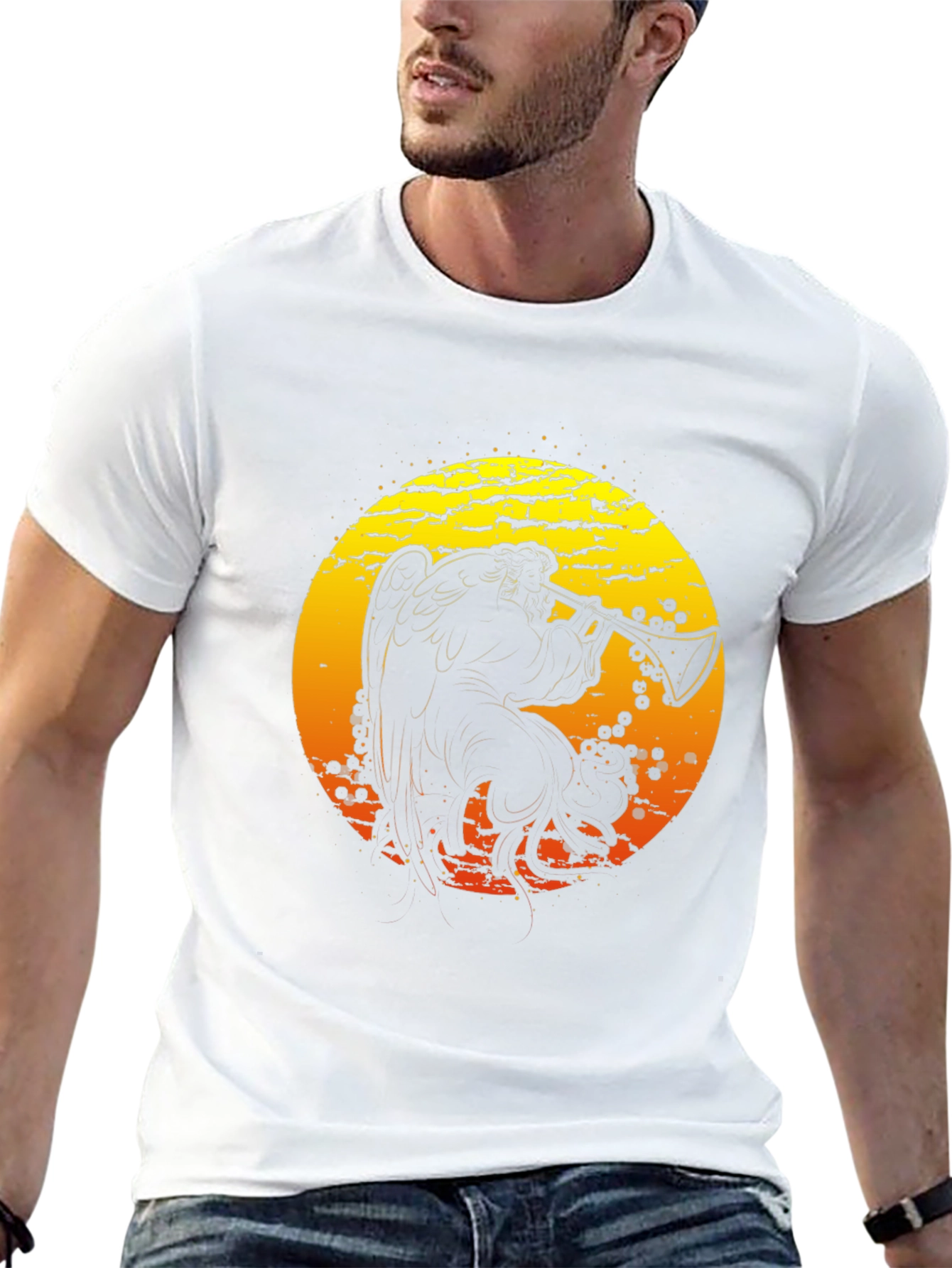 Angel Trumpet Graphic T-Shirt