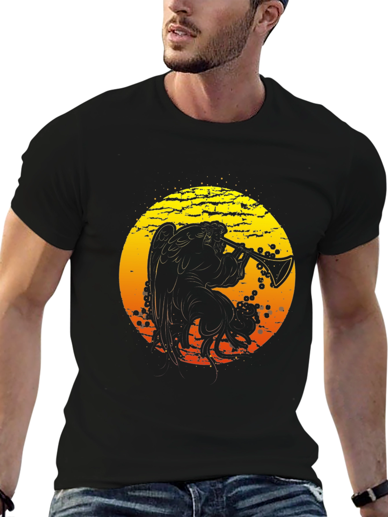 Angel Trumpet Graphic T-Shirt