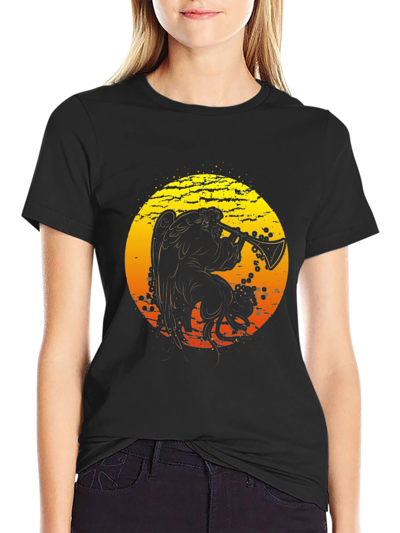 Angel Trumpet Graphic T-Shirt
