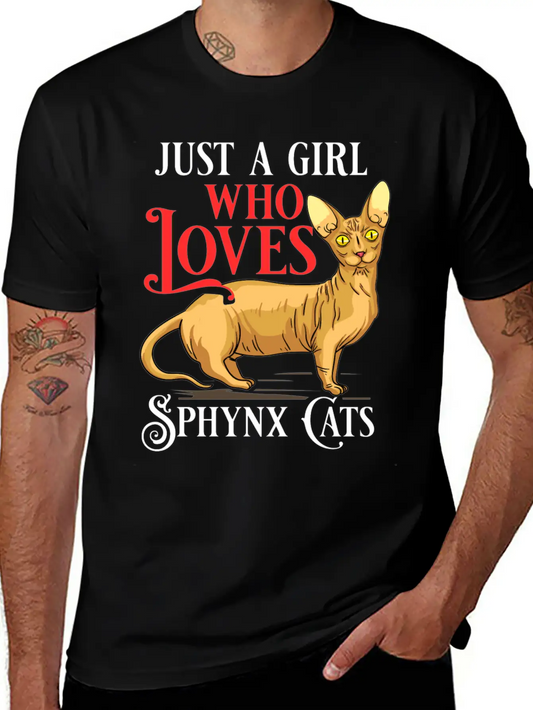 Sphynx Cat Hairless Kitten Egypt Funny Basic Graphic T-Shirt – Daily Comfort In Soft Cotton