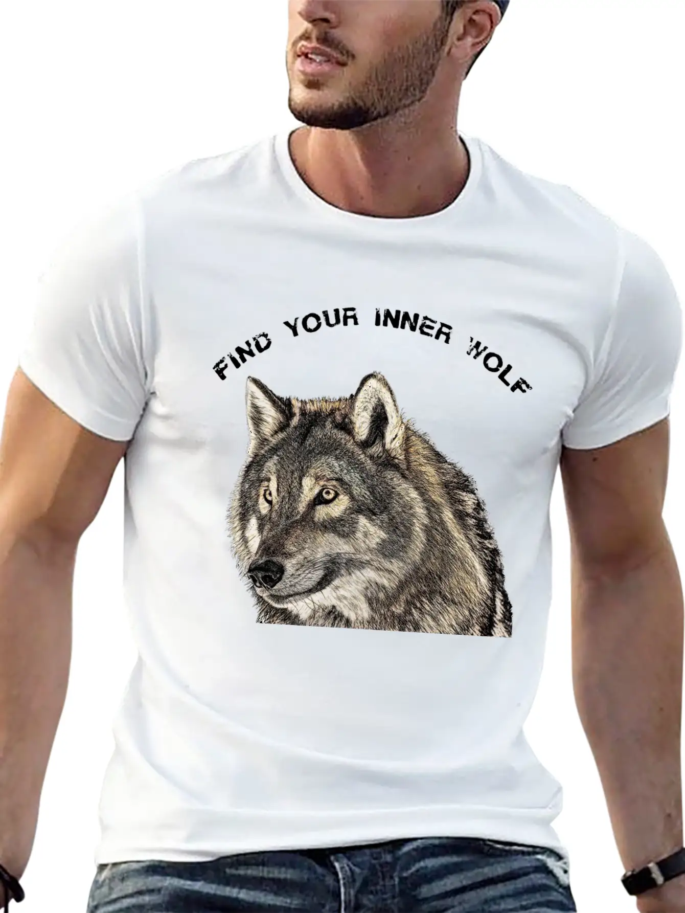 Spirit Of The Wolf Essential Unisex Summer Tee – Soft Cotton Casual Fit