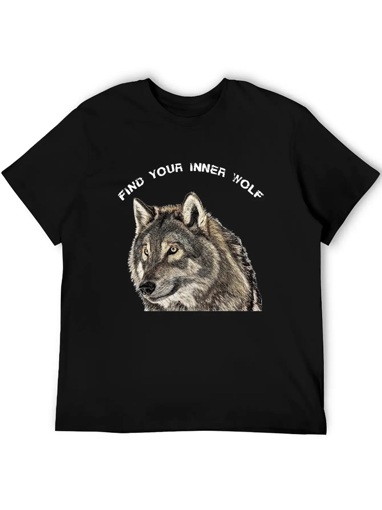 Spirit Of The Wolf Essential Unisex Summer Tee – Soft Cotton Casual Fit