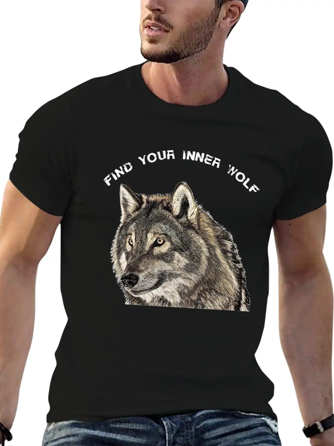 Spirit Of The Wolf Essential Unisex Summer Tee – Soft Cotton Casual Fit