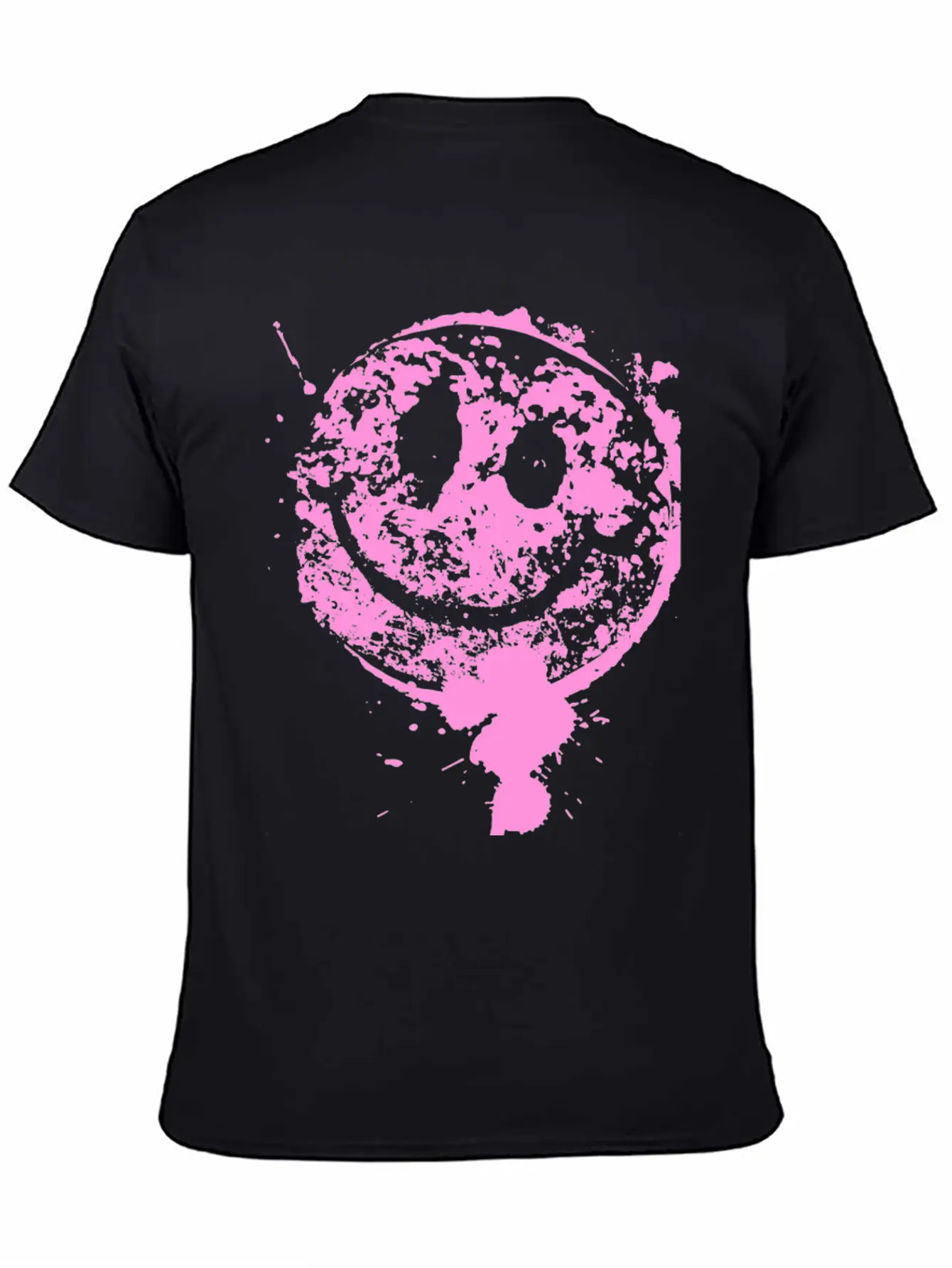 Splatter Smile Stylish Everyday T-Shirt – Unisex Basic Cotton Tee