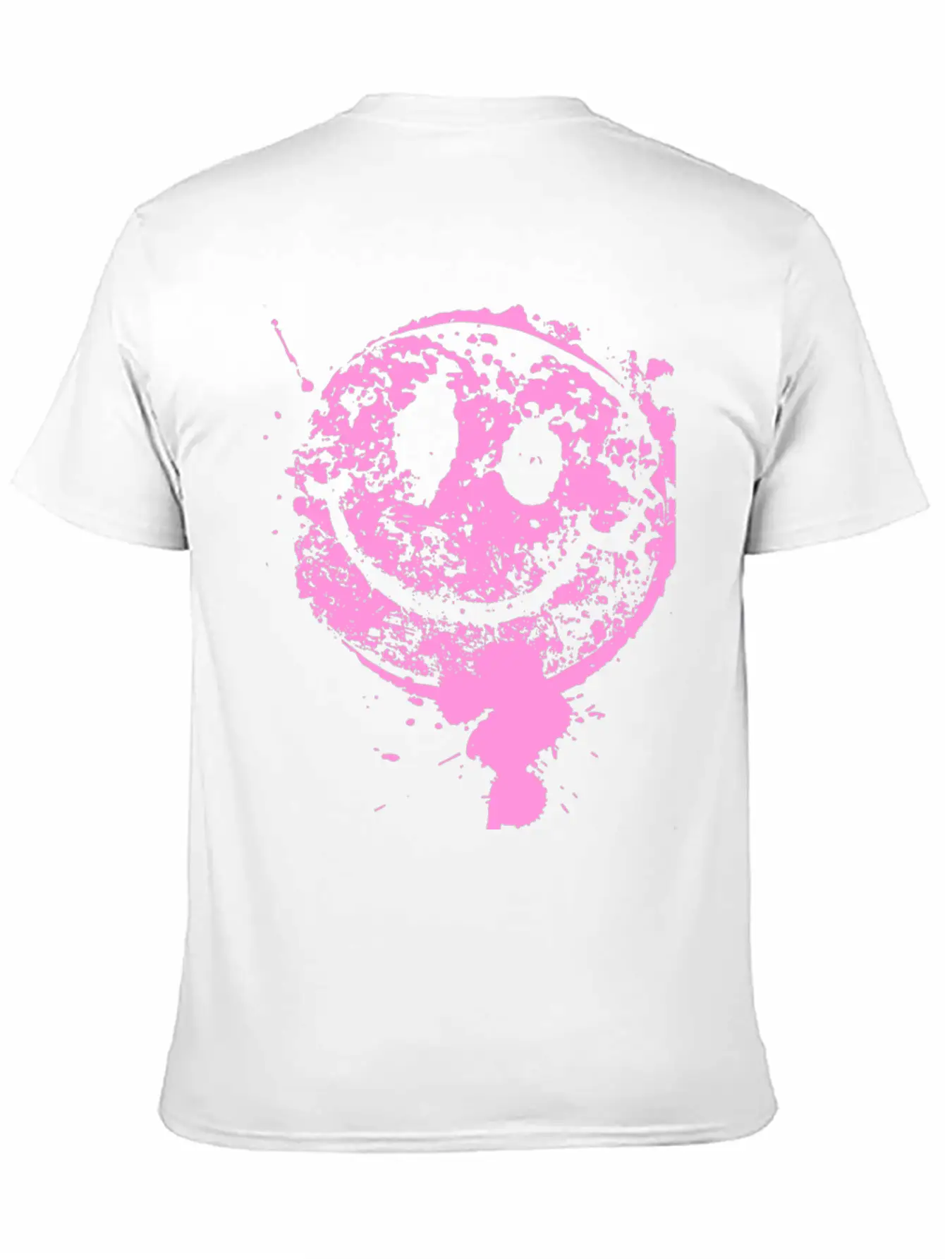 Splatter Smile Stylish Everyday T-Shirt – Unisex Basic Cotton Tee