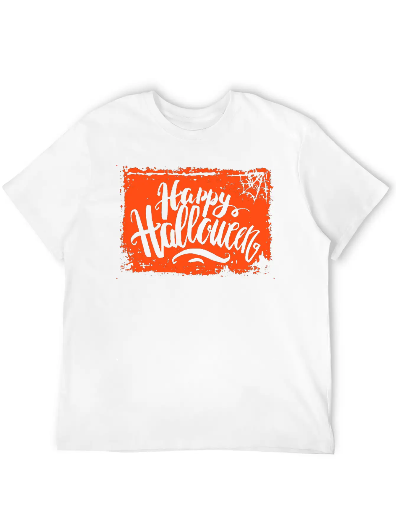 Spooky Grunge Happy Halloween Stylish Everyday T-Shirt – Unisex Basic Cotton Tee