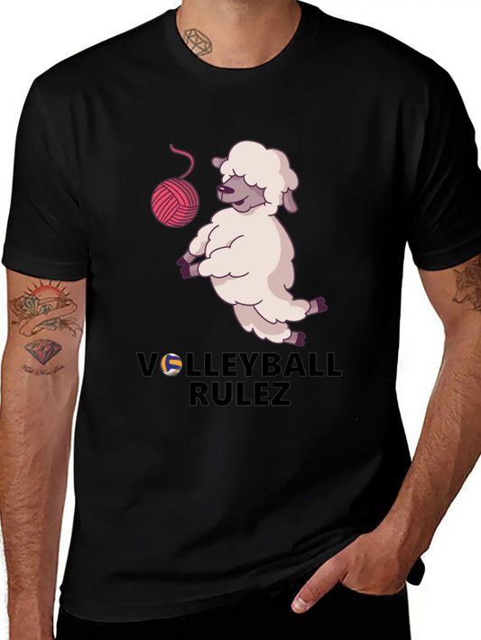 Sport Volleyball Libero Team Unisex Short Sleeve Soft Cotton T-Shirt – Casual Everyday Wear