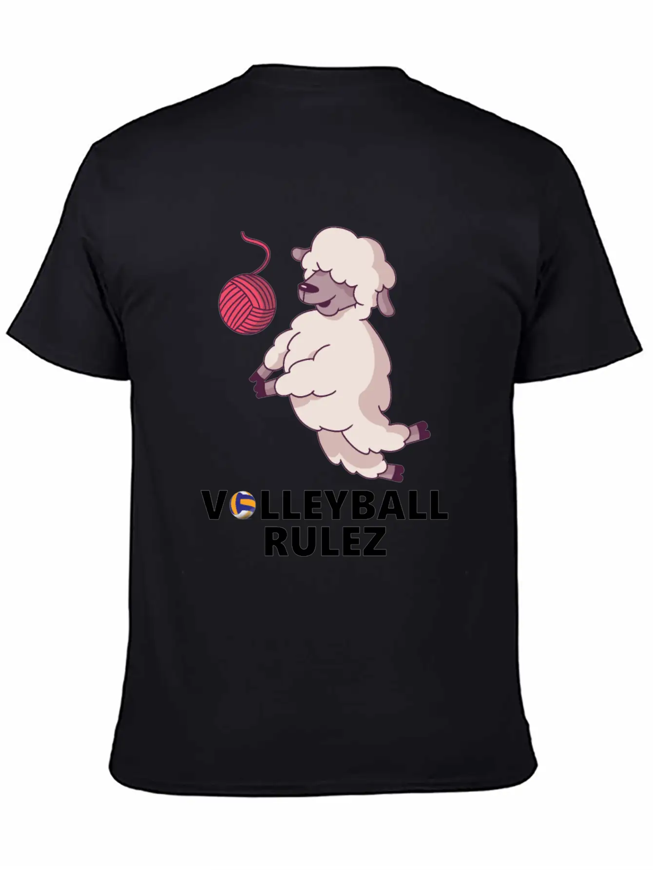 Sport Volleyball Libero Team Unisex Short Sleeve Soft Cotton T-Shirt – Casual Everyday Wear