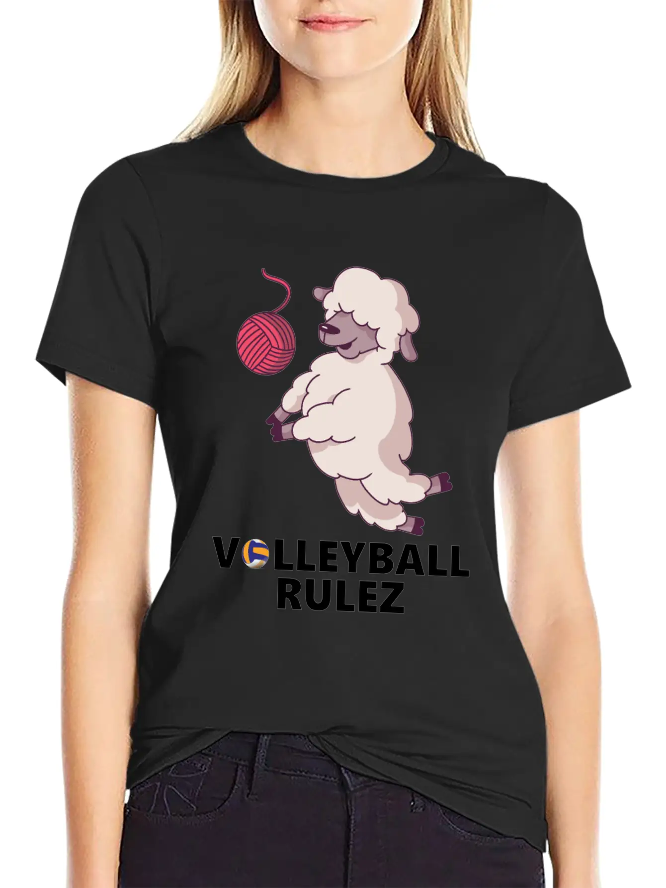 Sport Volleyball Libero Team Unisex Short Sleeve Soft Cotton T-Shirt – Casual Everyday Wear