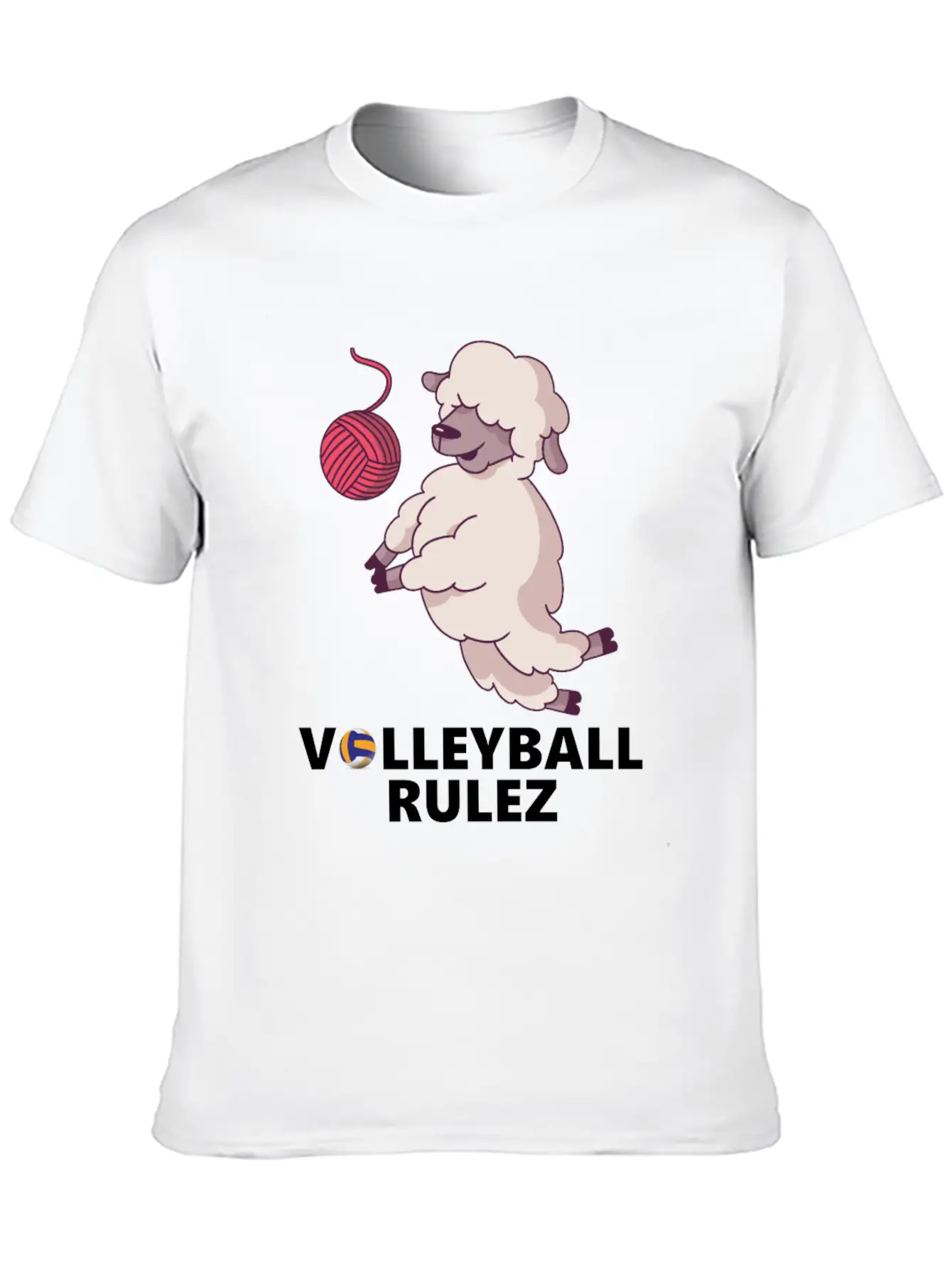 Sport Volleyball Libero Team Unisex Short Sleeve Soft Cotton T-Shirt – Casual Everyday Wear