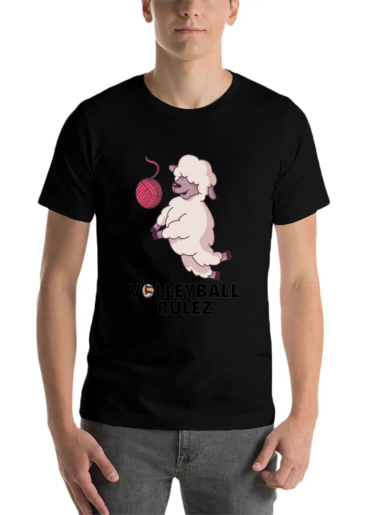 Sport Volleyball Libero Team Unisex Short Sleeve Soft Cotton T-Shirt – Casual Everyday Wear