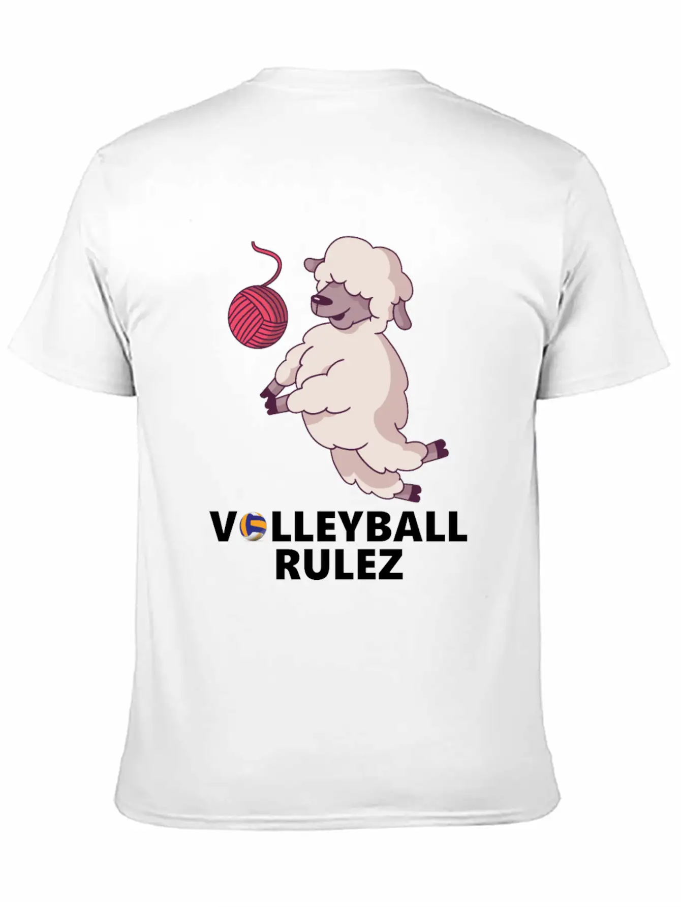 Sport Volleyball Libero Team Unisex Short Sleeve Soft Cotton T-Shirt – Casual Everyday Wear