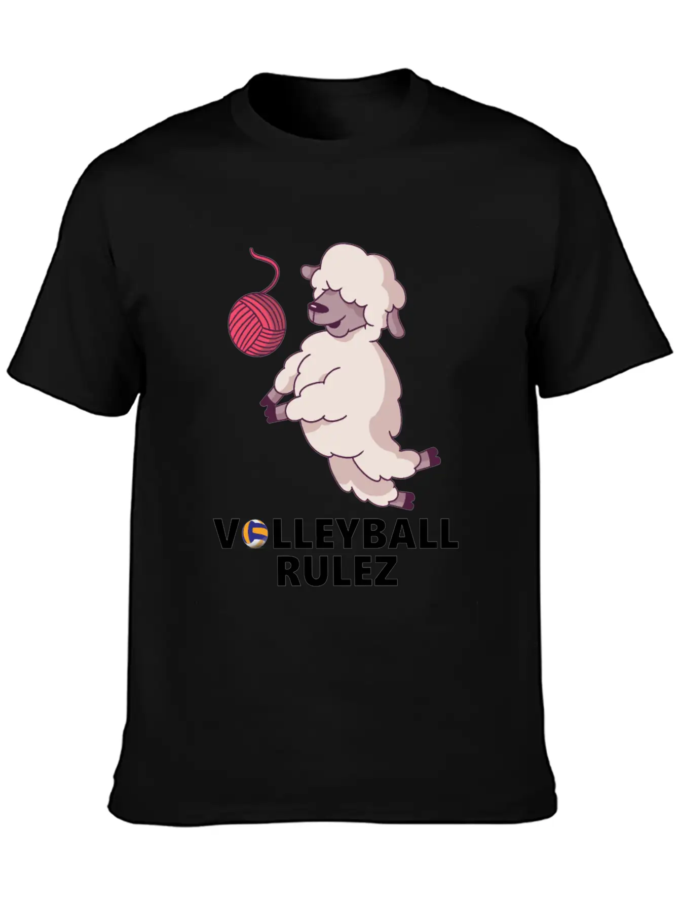 Sport Volleyball Libero Team Unisex Short Sleeve Soft Cotton T-Shirt – Casual Everyday Wear