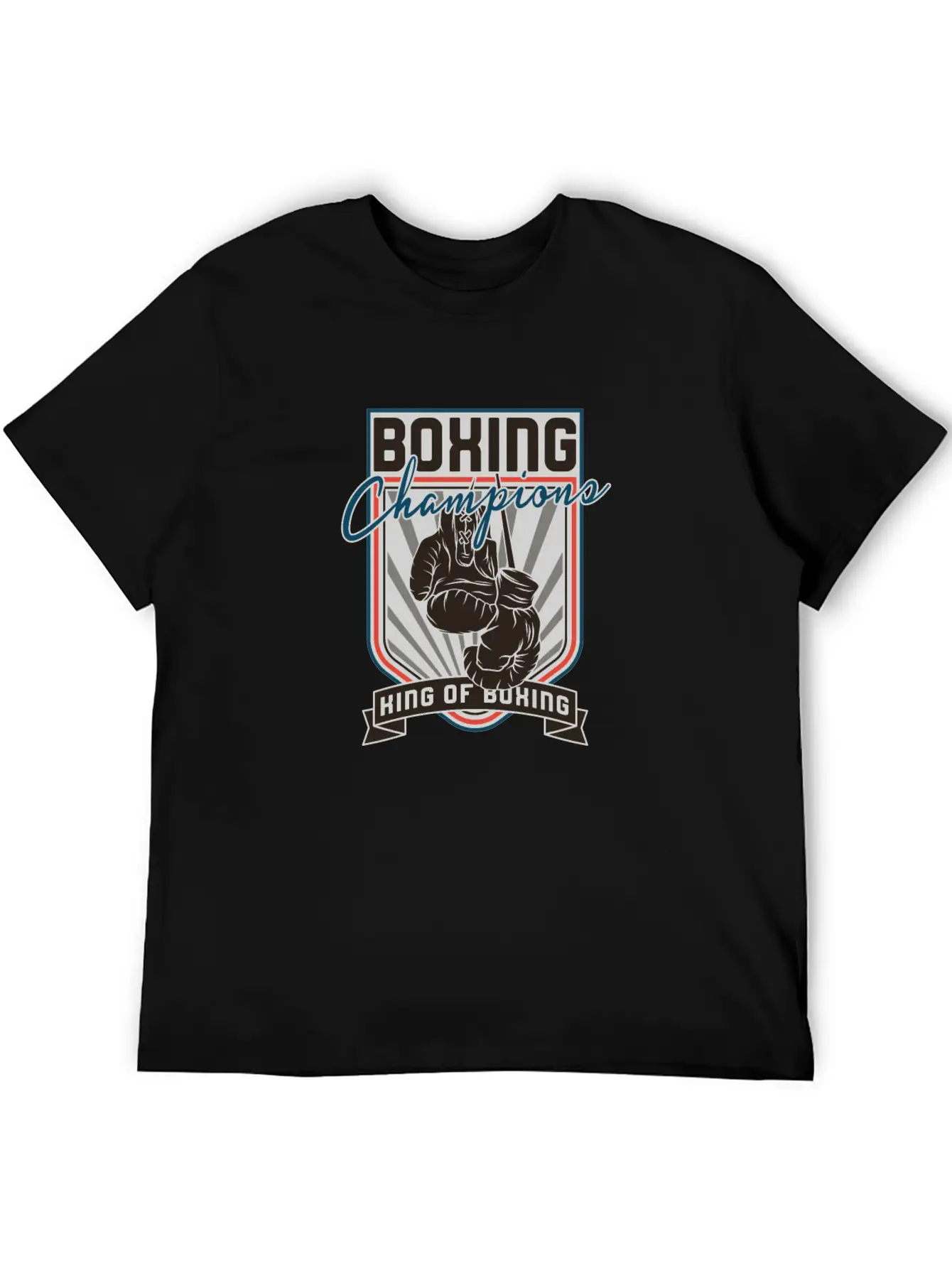 Sports - Heavyweight - Boxing Champions Comfortable Minimalist Graphic Tee – Summer Style Essential