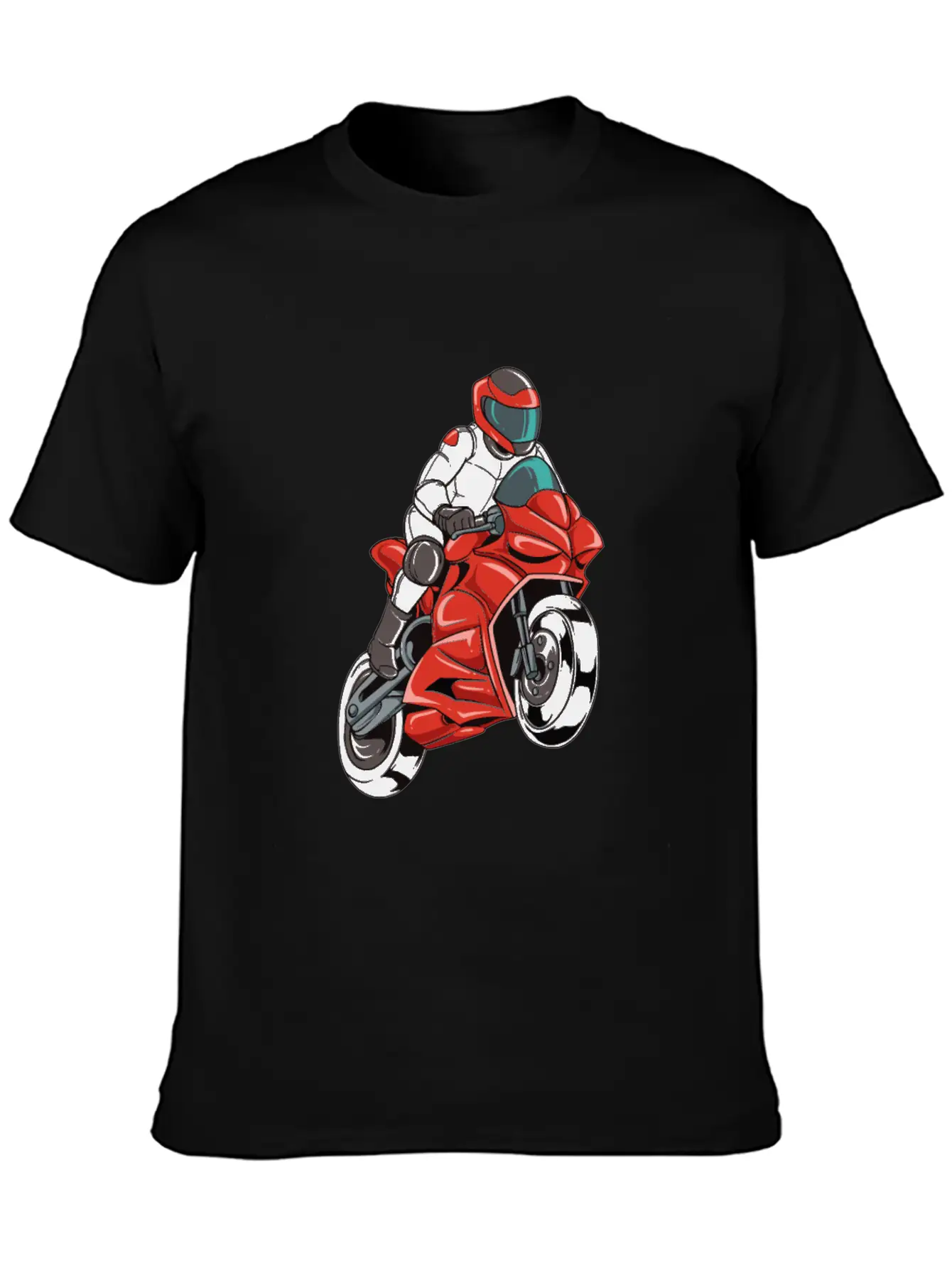 Sports Super Bike Racing Comfortable Minimalist Graphic Tee – Summer Style Essential