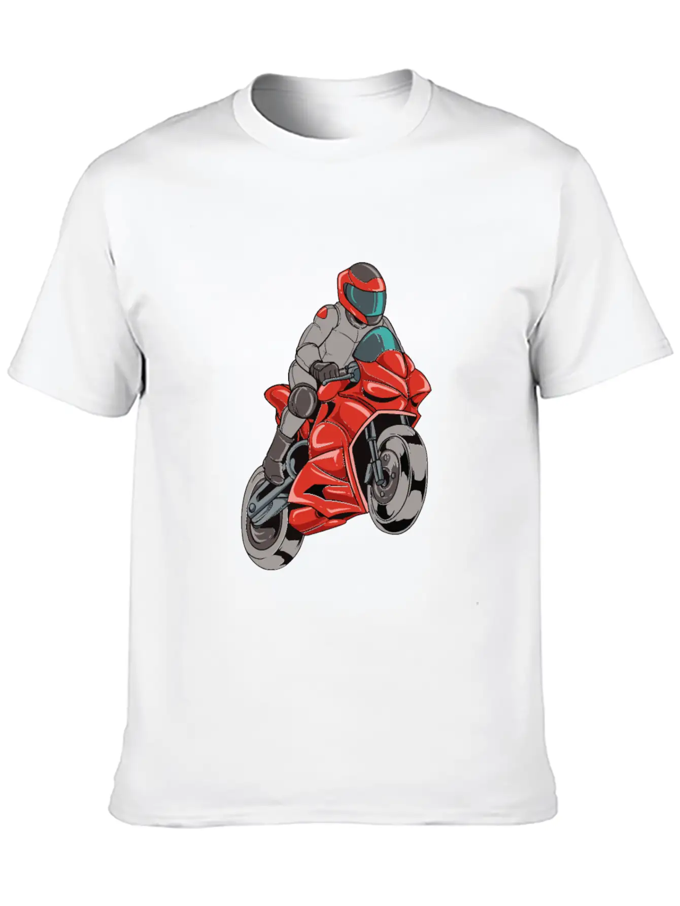 Sports Super Bike Racing Comfortable Minimalist Graphic Tee – Summer Style Essential