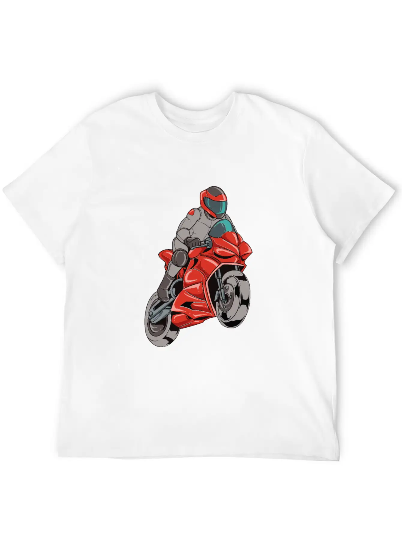 Sports Super Bike Racing Comfortable Minimalist Graphic Tee – Summer Style Essential