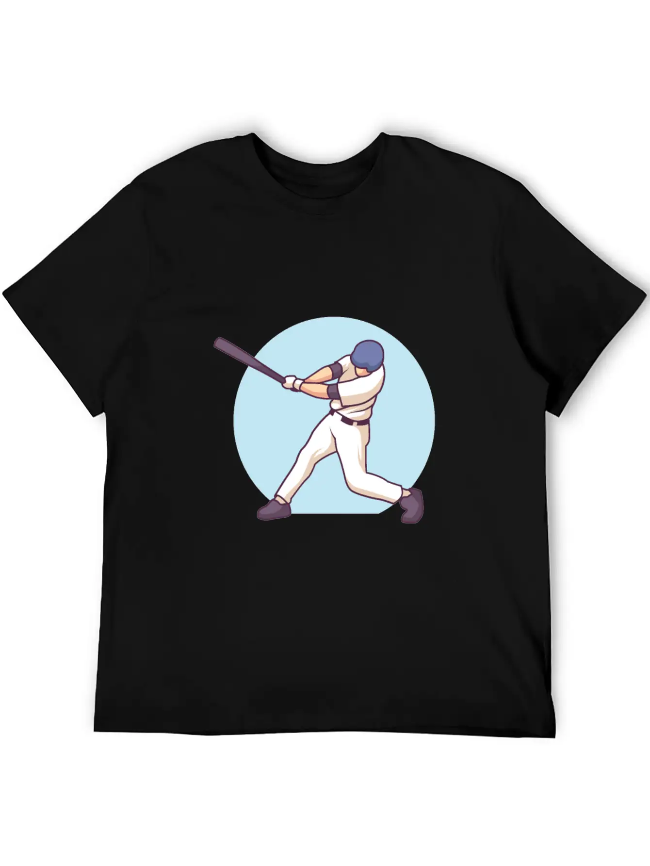 Sports Swing And Score Unisex Short Sleeve Soft Cotton T-Shirt – Casual Everyday Wear