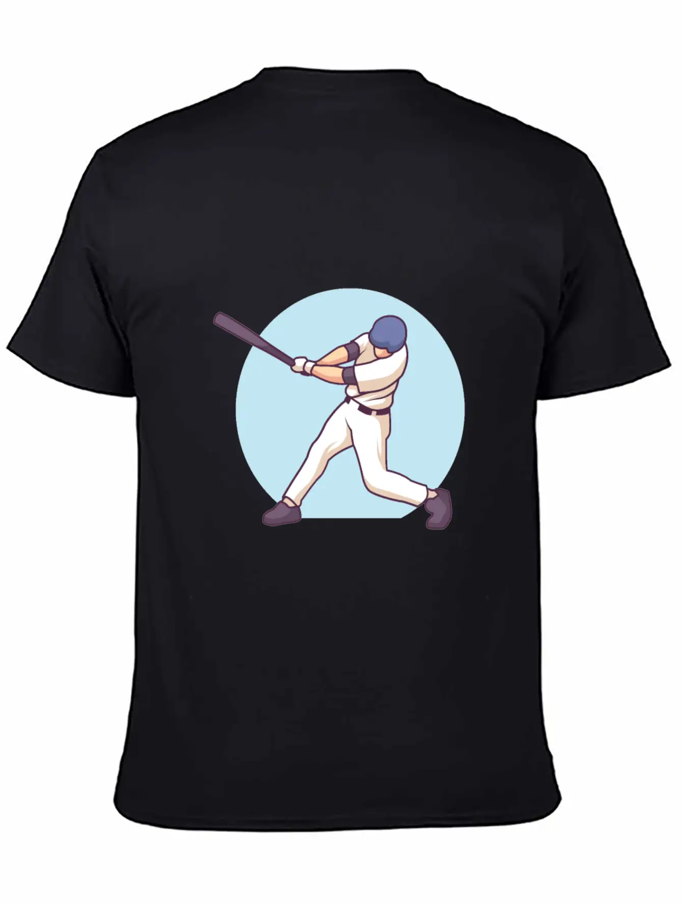 Sports Swing And Score Unisex Short Sleeve Soft Cotton T-Shirt – Casual Everyday Wear