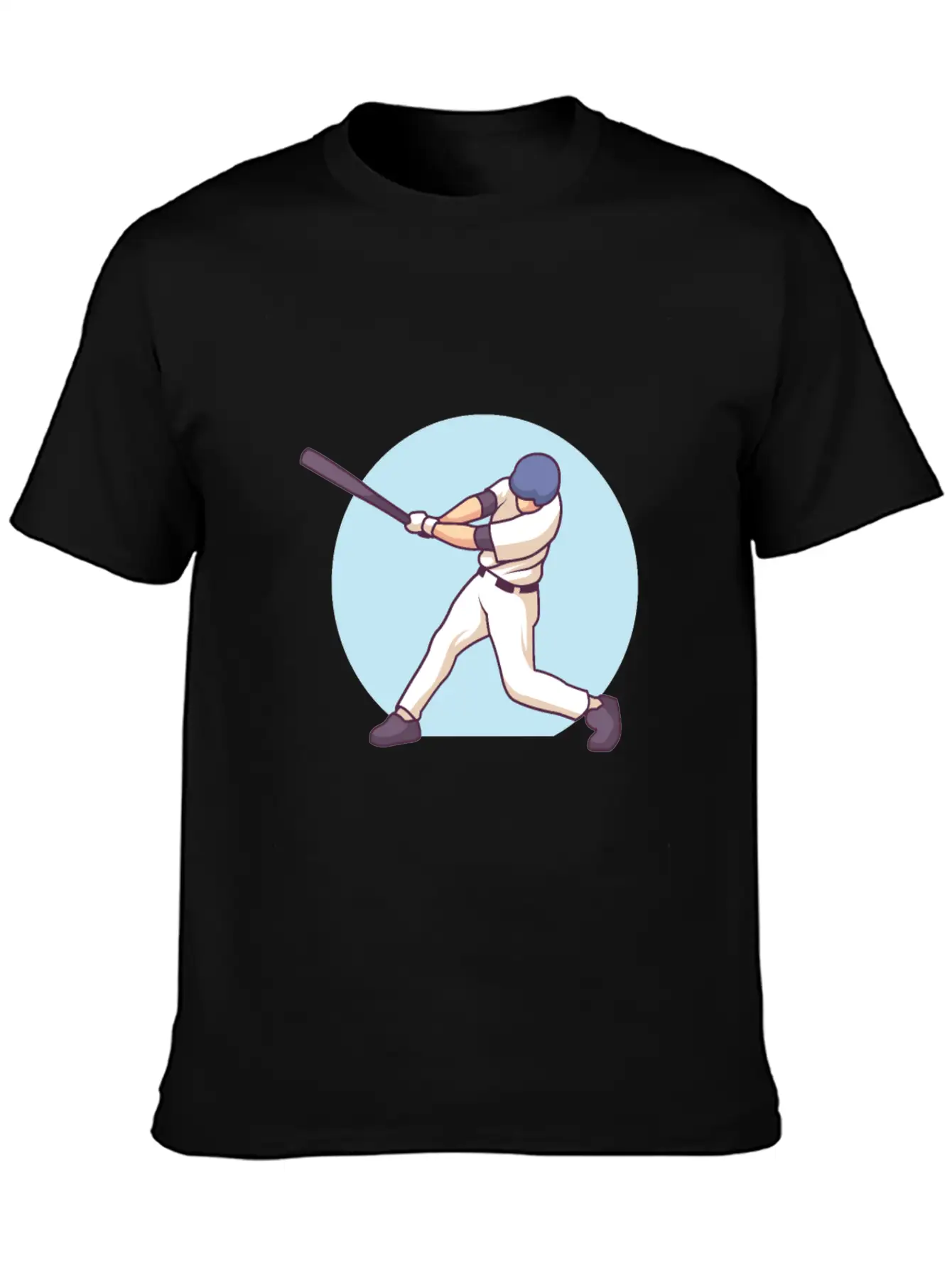 Sports Swing And Score Unisex Short Sleeve Soft Cotton T-Shirt – Casual Everyday Wear