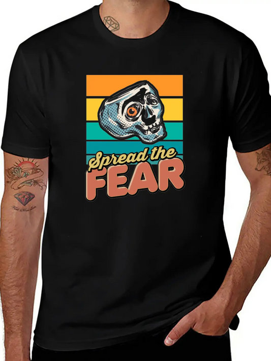 Spray Fear Stylish Everyday T-Shirt – Unisex Basic Cotton Tee