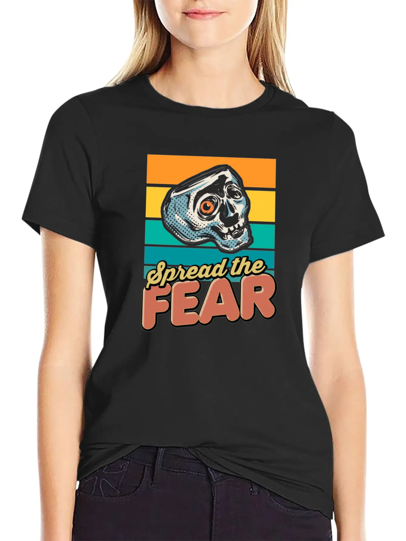 Spray Fear Stylish Everyday T-Shirt – Unisex Basic Cotton Tee