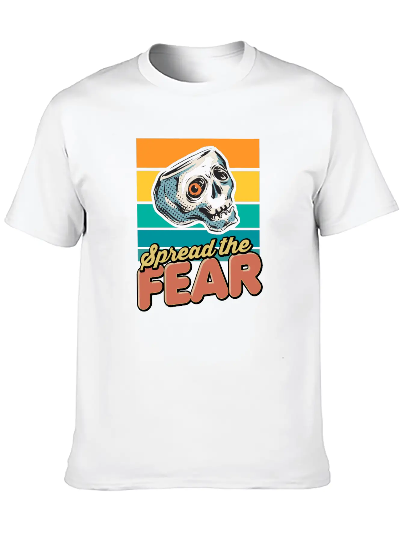 Spray Fear Stylish Everyday T-Shirt – Unisex Basic Cotton Tee