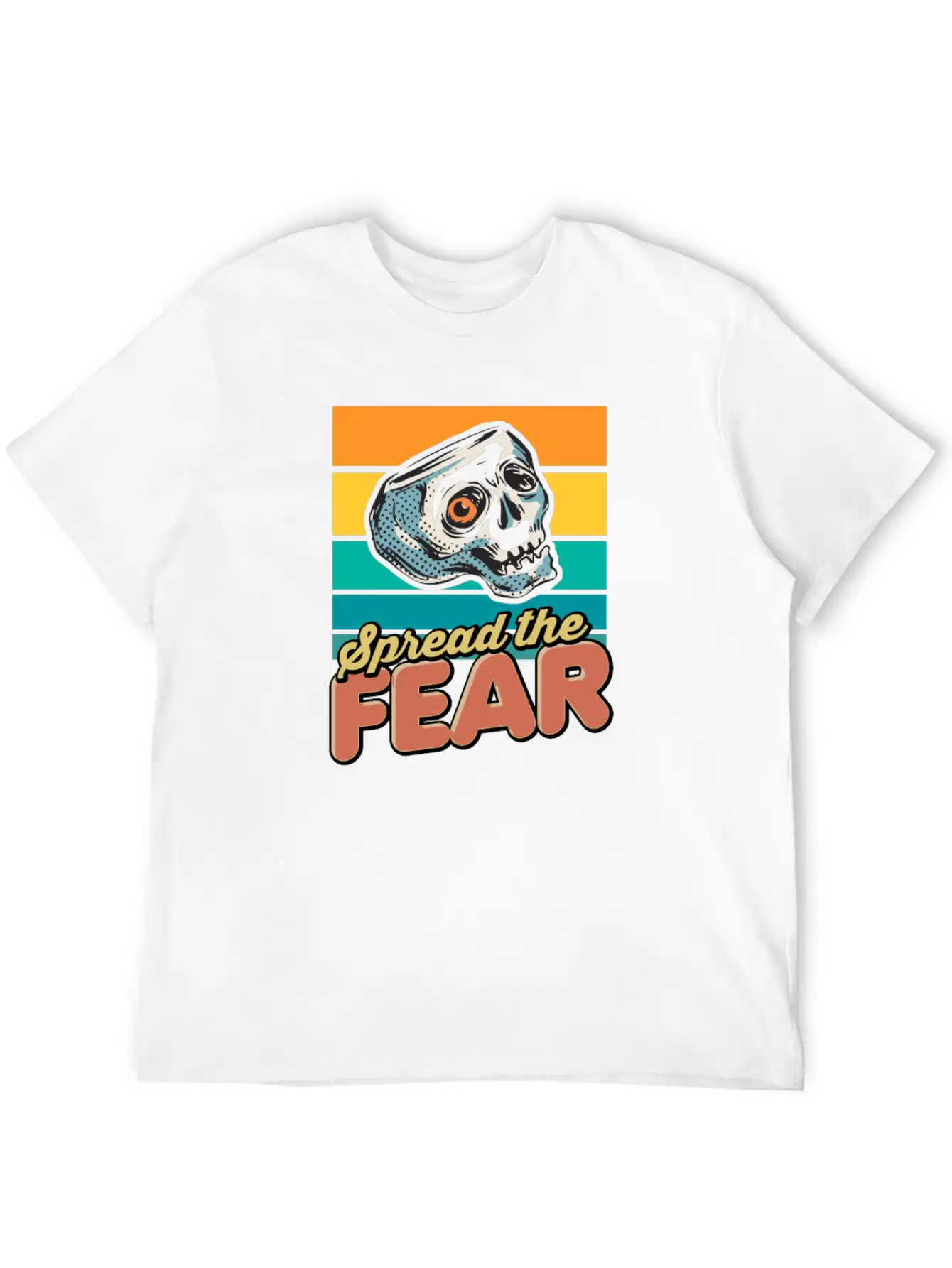 Spray Fear Stylish Everyday T-Shirt – Unisex Basic Cotton Tee